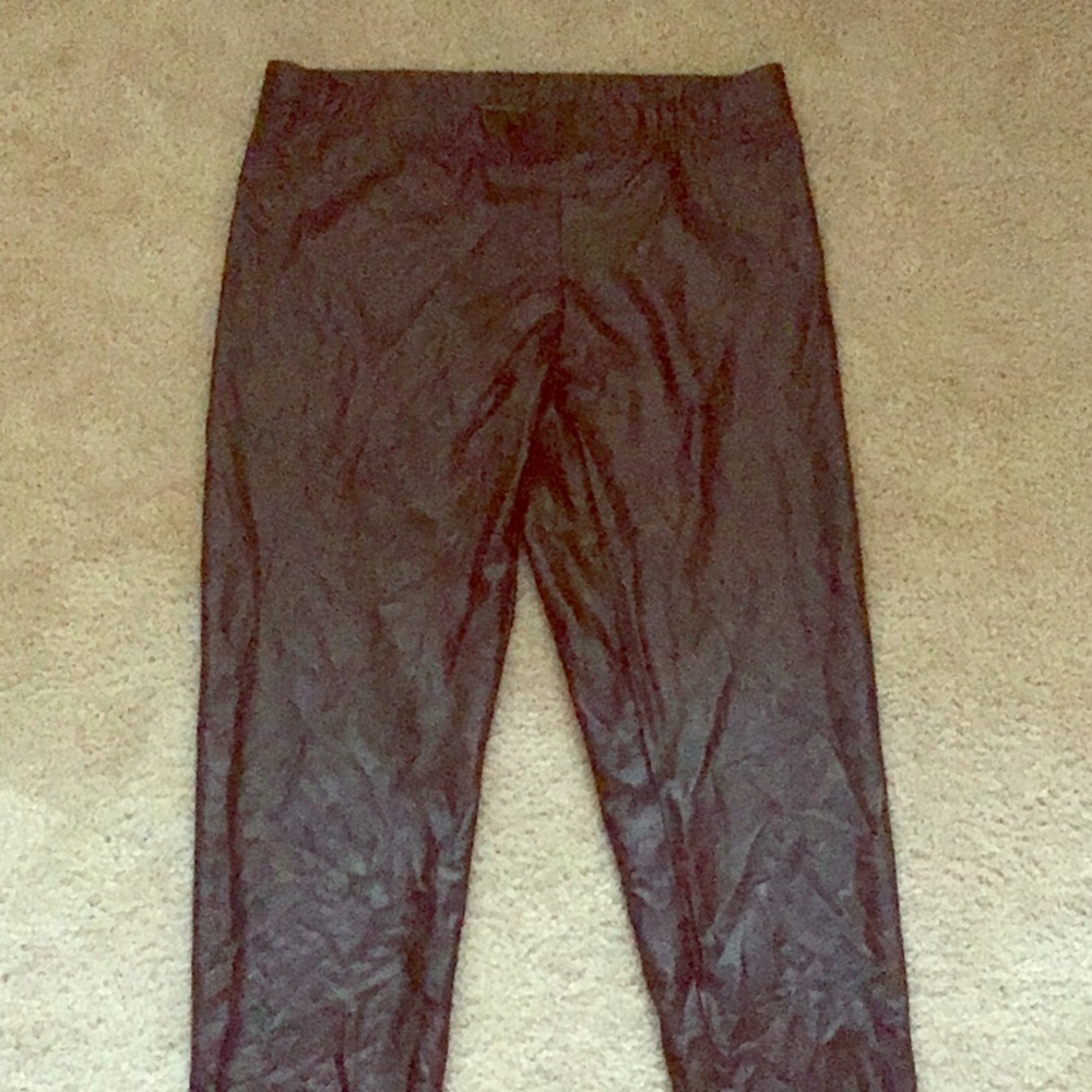 Midnight Hour Leather Leggings